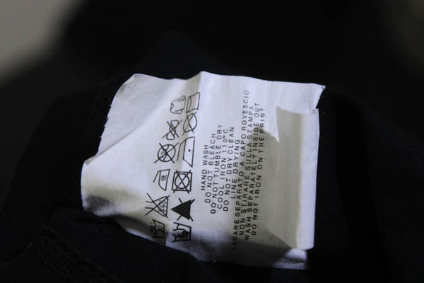 Love Moschino Womens Camera Short Sleeves Tee Shirt Black Cotton Size 8