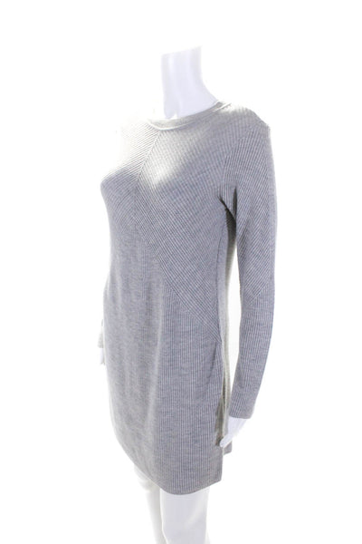 Club Monaco Wayf Womens Sweater Dress Drop Waist Dress Gray Blue Size XS S Lot 2