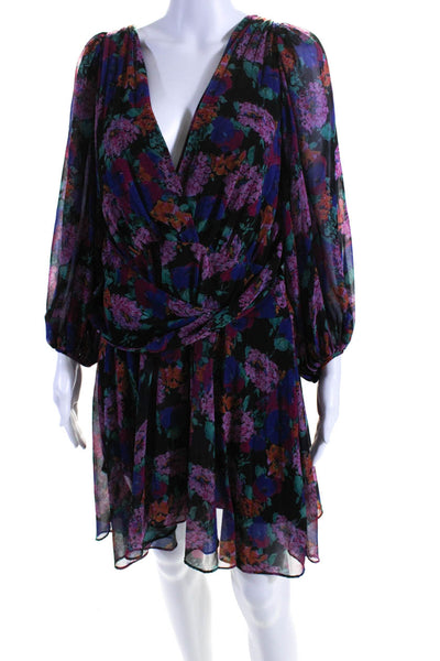 La Maison Talulah Womens Sweet Talk Mini Dress Multicolored Size L 13380206