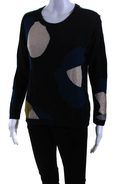 Elk Womens Poppy Sweater Black Size 4 14619676