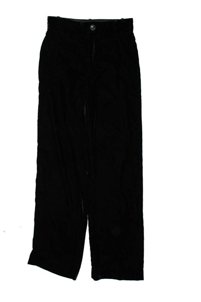 Zara Womens Turtleneck Sweater Velvet Pants Denim Skirt XS Small Medium Lot 3