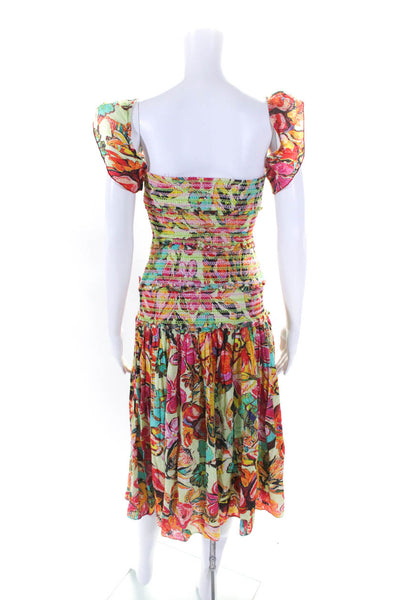 Hemant & Nandita Womens Aroha Dress Multicolored Size LR 13493761