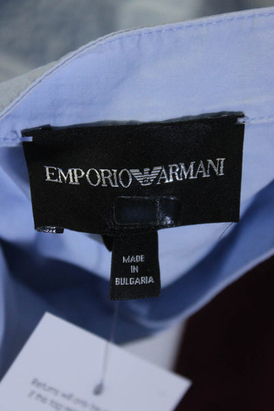 Emporio Armani Womens Blue Layered Swing Dress Blue Size 36 13985323