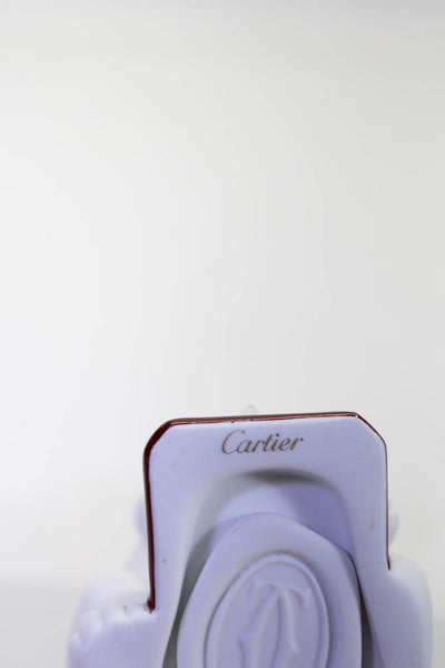 Cartier Diablo De Cartier Porcelain Piggy Bank Statute White 7"