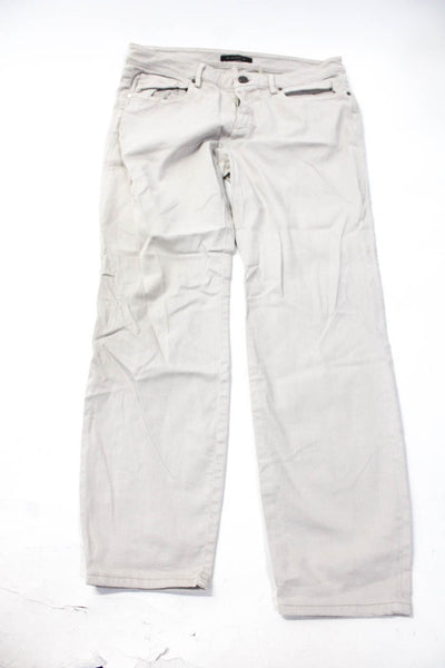 Elie Tahari Womens Jeans Pants Beige Size 12 10 Lot 2