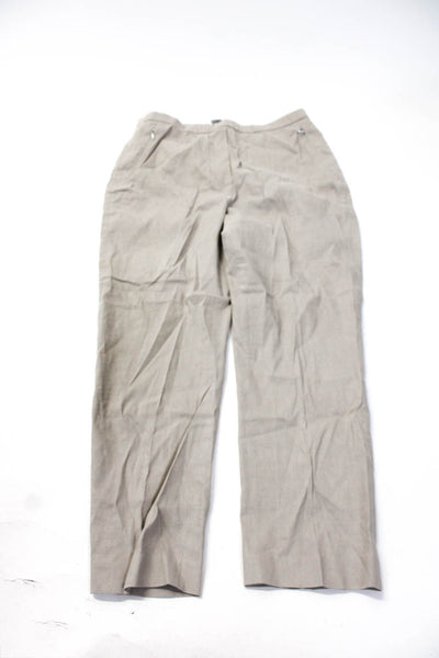 Elie Tahari Womens Jeans Pants Beige Size 12 10 Lot 2