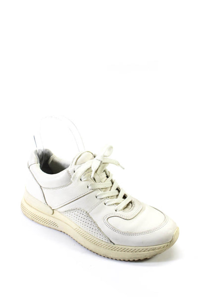 Everlane Womens Athletic Lace Up Low Top Sneakers Off White Size 6M