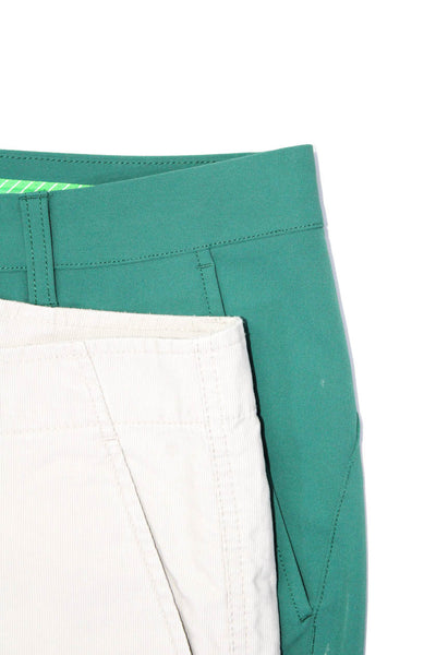 Bonobos Calvin Klein Mens Flat Front Slim Straight Pants Green Size 33 Lot 2