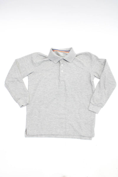 Scotch And Soda French Toast Boys Polo Shirts Blue Gray Cotton Size 10-12 Lot 4