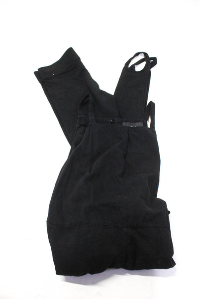 3x1 NYC Women's Square Neck Sleeveless Pockets Jumpsuit Black Size XS Lot 2