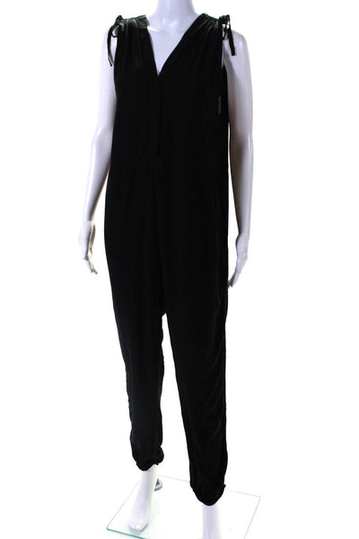 HATCH Womens The Twilight Maternity Jumpsuit Black Size 1R 14311378