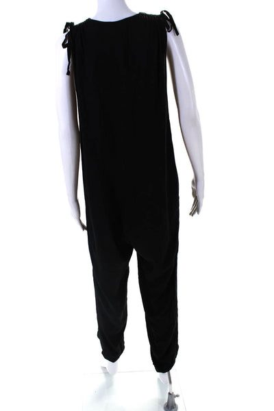 HATCH Womens The Twilight Maternity Jumpsuit Black Size 1R 14311378