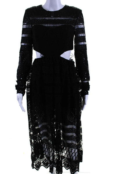 Asilio Womens A Cut Above Dress Black Size XSR 10515048