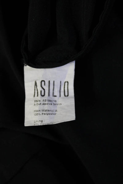 Asilio Womens A Cut Above Dress Black Size XSR 10515048