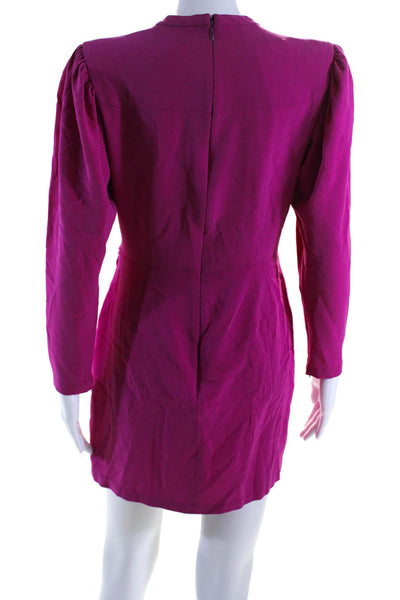 A.L.C. Womens Shocking Pink Jane Dress Pink Size 8 13159371