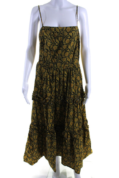 Nicholas Womens Adele Dress Yellow Size 8R 13043462