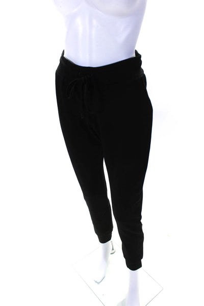 Kimberly Taylor Womens High Rise Drawstring Knit Jogger Pants Black Size Small