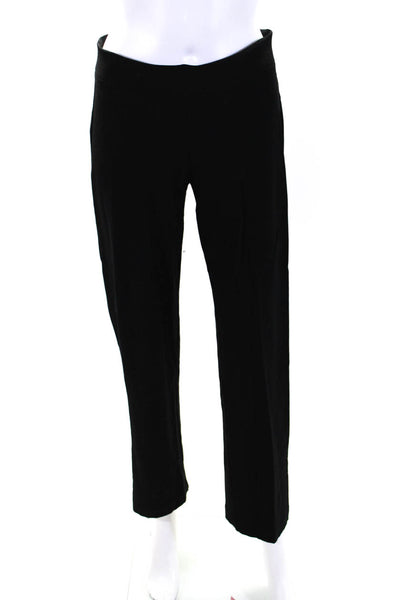 Eileen Fisher Womens Stretch Pull On Straight Leg Pants Leggings Black Size PP