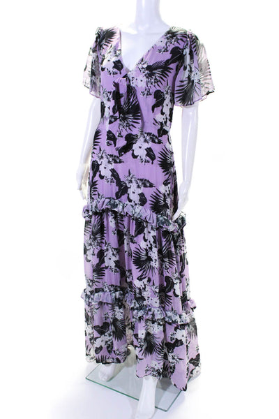 Viva Aviva Womens Lavendar Leilani Maxi Purple Size 4R 12235709