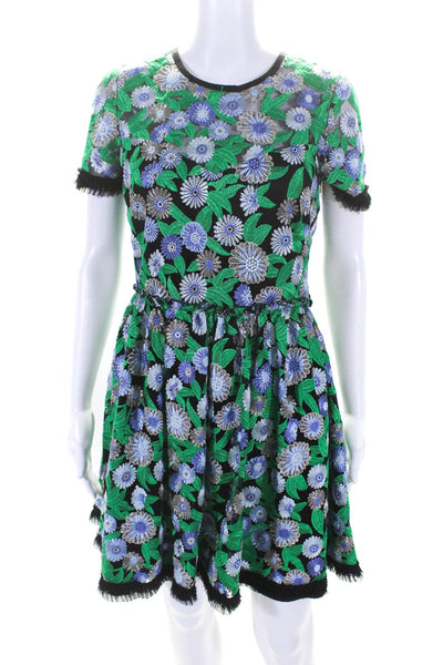 Shoshanna Womens Green Daisy Dress Green Size 6 10515947