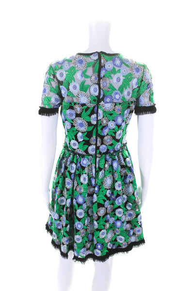 Shoshanna Womens Green Daisy Dress Green Size 6 10515947