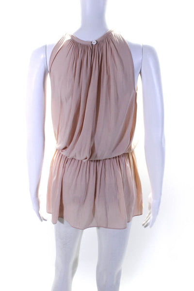 Ramy Brook Womens Sleeveless A Line Dress Pink Size Extra Extra Small