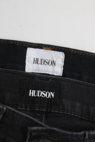 Hudson Womens Gray Mid-Rise Cotton Super Skinny Natalie Jeans Size 27 26 lot 2