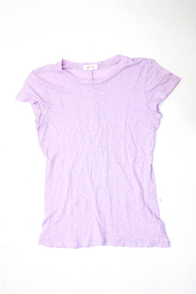Goldie ATM Standard James Perse Womens Shirts Purple Pink White Size XS 1 Lot 3