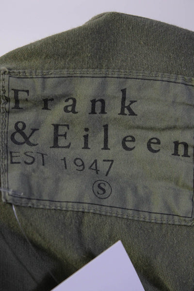 Frank & Eileen Womens Scoop Neck Sleeveless Pullover Maxi Dress Green Size S