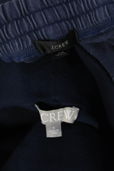 J Crew Womens High Rise Straight Leg Knit Pants Navy Blue Size XS Small Lot 2