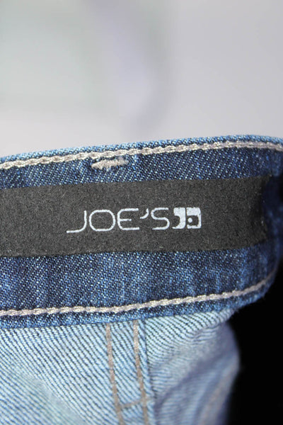 Joes Jeans Mens Zipper Fly Dark Wash Straight Leg Jeans Blue Denim Size 36