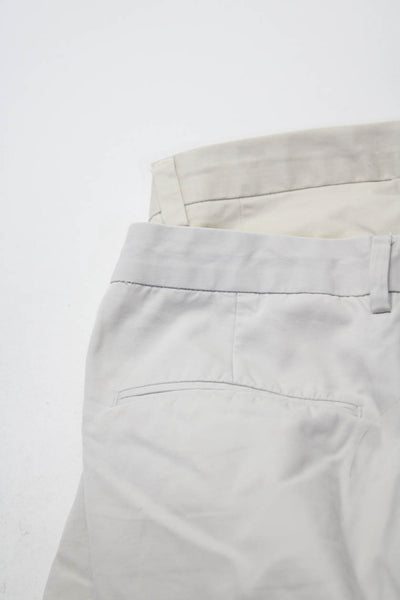 Vineyard Vines J Crew Mens Cotton Straight Casual Pants Beige Size 28 33 Lot 2