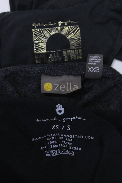 Spiritual Gangster Zella Womens Shirts Size Extra Small Extra Extra Small Lot 3