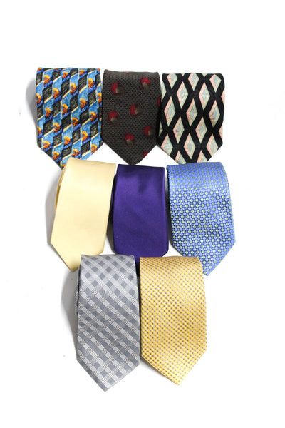 Michael Michael Kors Calvin Klein Ermenegildo Zegna Mens Ties Multicolor Lot 8