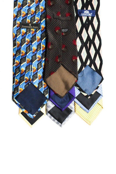 Michael Michael Kors Calvin Klein Ermenegildo Zegna Mens Ties Multicolor Lot 8