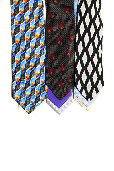 Michael Michael Kors Calvin Klein Ermenegildo Zegna Mens Ties Multicolor Lot 8