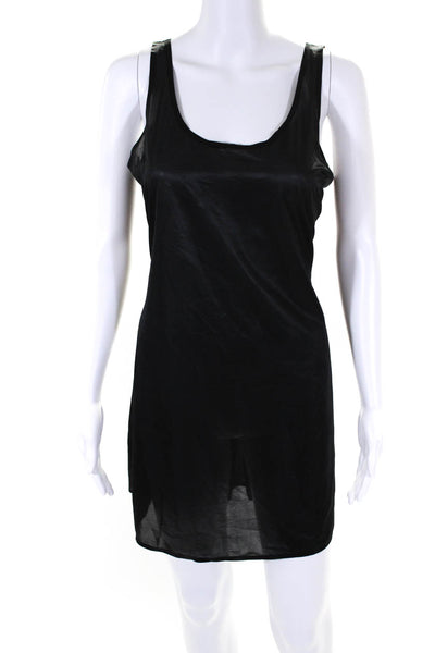 Spanx Womens Black Scoop Neck Sleeveless Dress Slip Sz XL