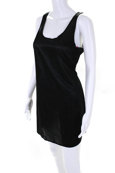 Spanx Womens Black Scoop Neck Sleeveless Dress Slip Sz XL