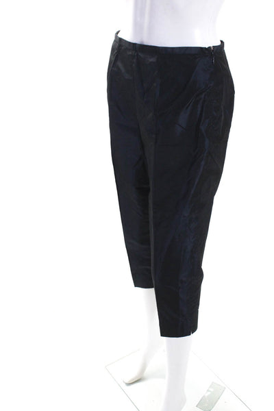 KORS Michael Kors Womens Pants Navy Silk Size 8