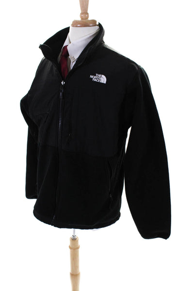 The North Face Mens High Neck Long Sleeve Zip Up Jacket Black Size L