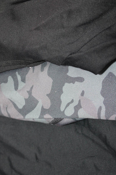 With ALALA Koral Womens Camouflage Print Activewear Leggings Gray Size S M Lot 3