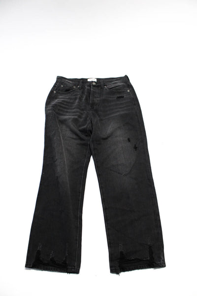 Pistola J Brand Joes Womens Skinny Straight Pants Jeans Black Size 28 29 Lot 4