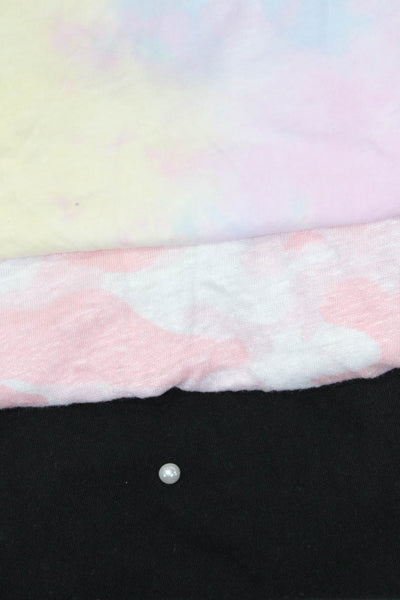 Generation Love Womens Short Sleeve Shirts Pink Black Multicolor Size XS Lot 3