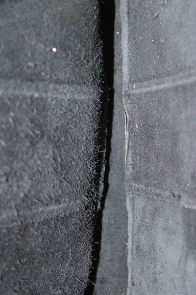 Loeffler Randall Snakeskin Trim Leather Tote Handbag With Envelope Wallet Black