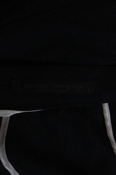 Narciso Rodriguez Womens Unlined Back Split Knee Length Pencil Skirt Gray Size 6