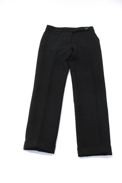 Gerard Darel Theory Womens Straight Leg Trousers Pant Black Gray Size 36 4 Lot 2