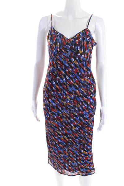 House of Harlow 1960 Womens Sleeveless Maxi Dress Multi Colored Size Extra Small
