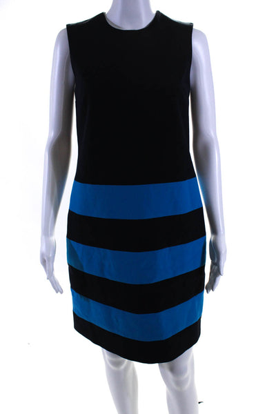 Victoria Victoria Beckham Women's Sleeveless A-Line Mini Stripe Dress  Size 4