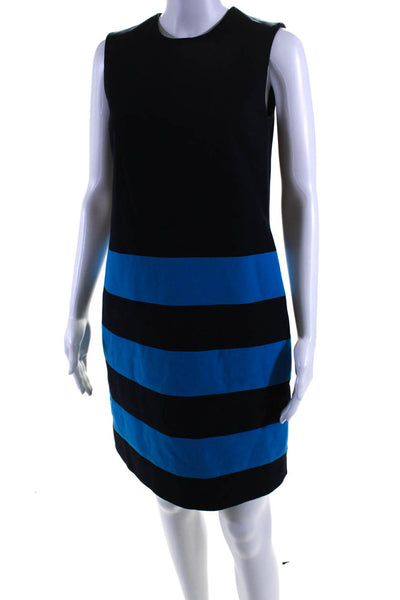 Victoria Victoria Beckham Women's Sleeveless A-Line Mini Stripe Dress  Size 4