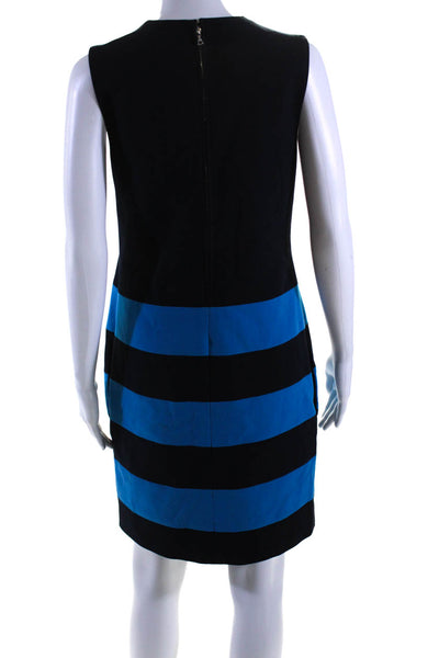 Victoria Victoria Beckham Women's Sleeveless A-Line Mini Stripe Dress  Size 4